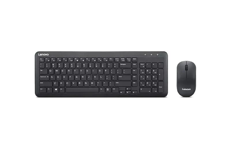 Lenovo 300 Wireless Combo Keyboard and Mouse - US English